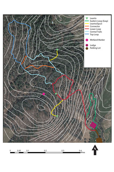 Coby Trails Map