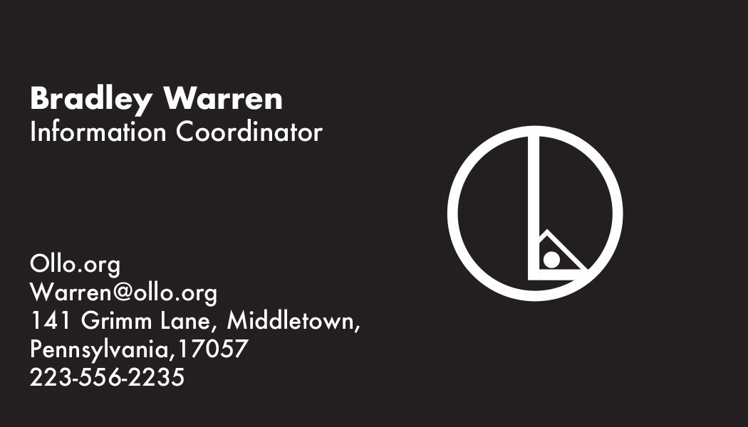 Ollo Buisness Card