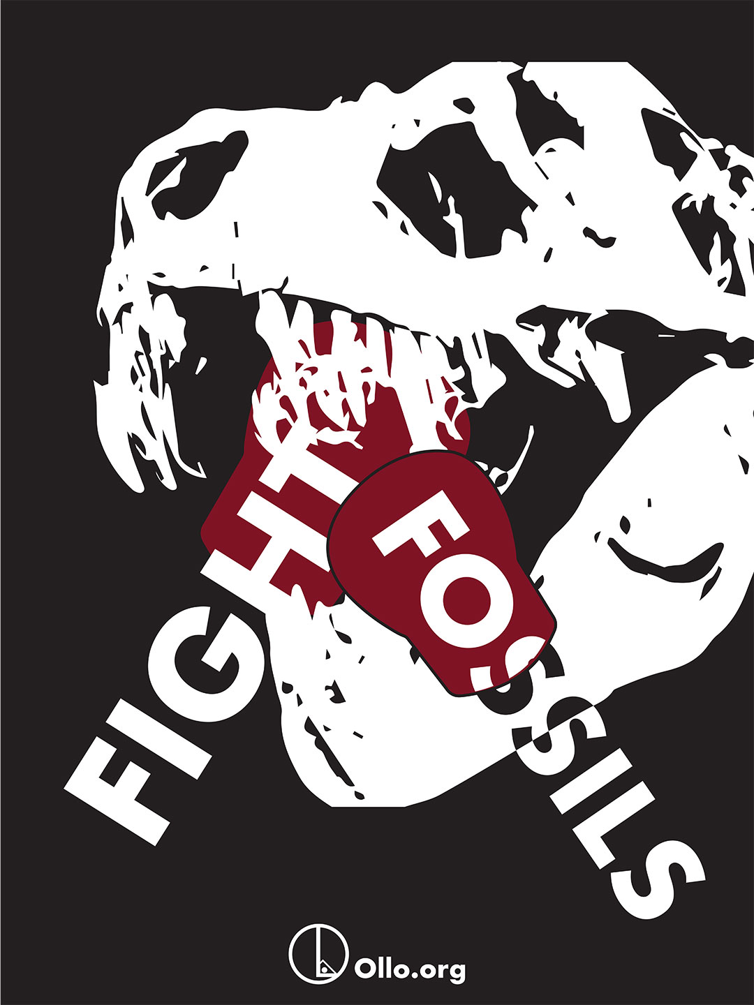 Ollo Fight the Fossils Poster