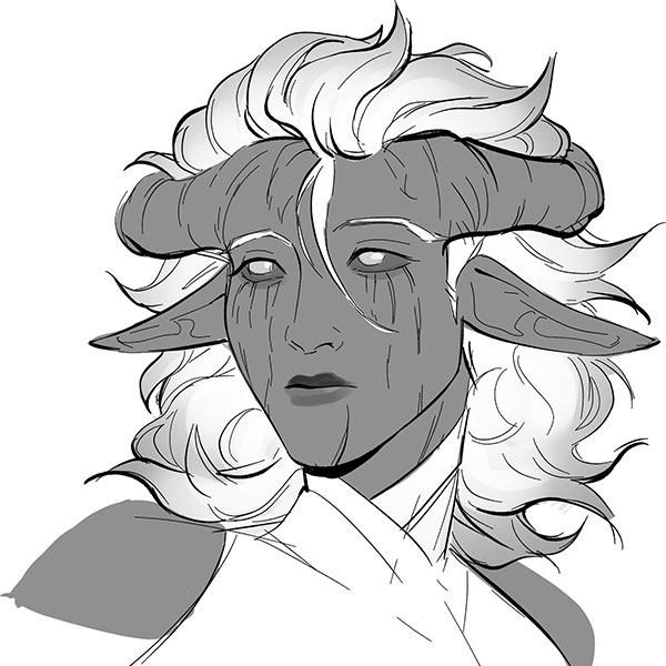 Linework Bust